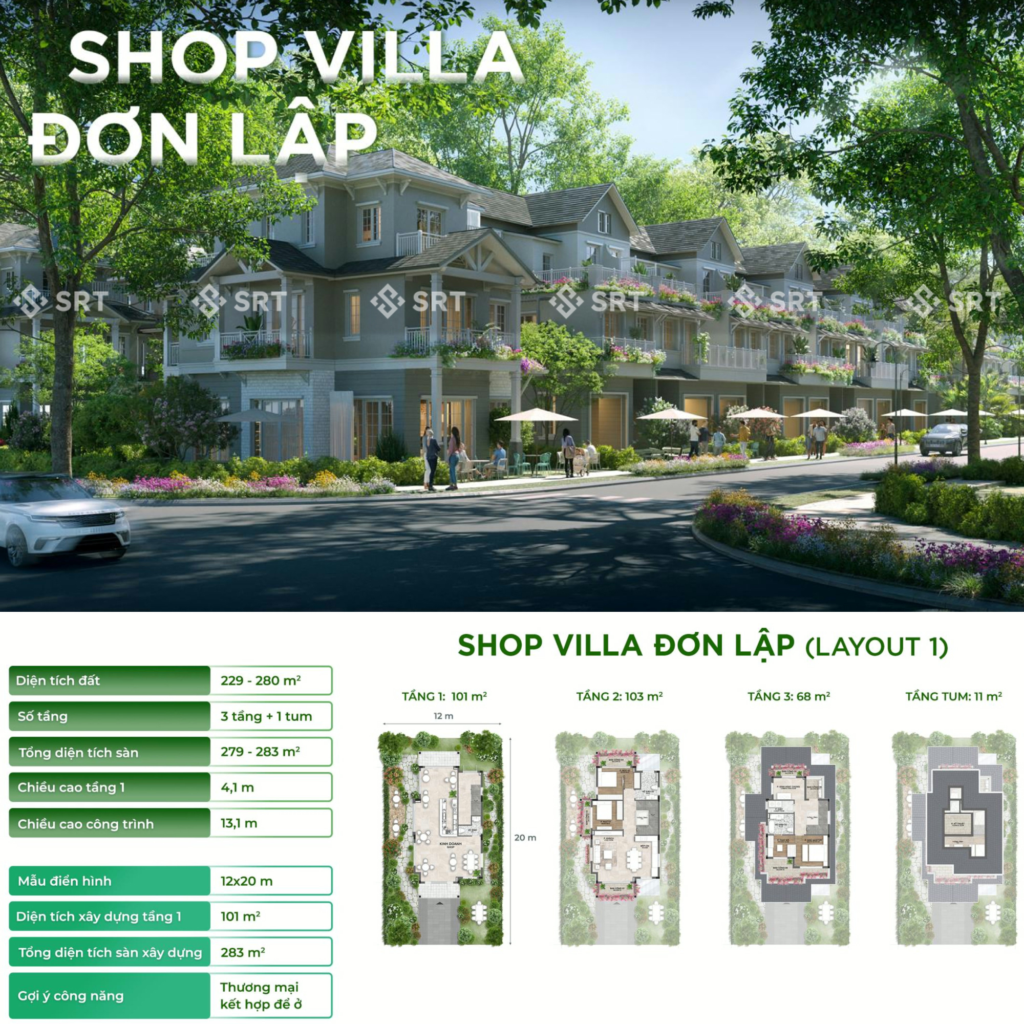 Shop Villa Don Lap Layout1